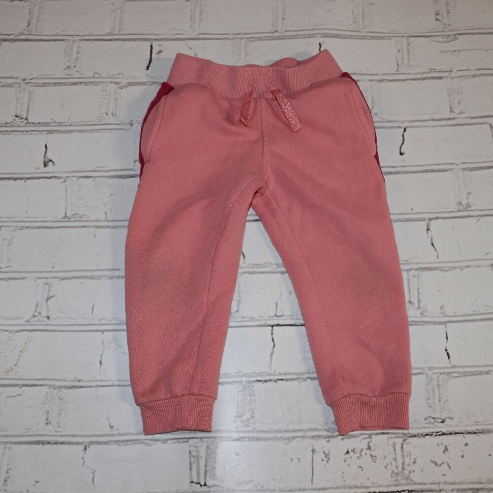 🌸 Pink Toddler Sweatpants · Size 24M
